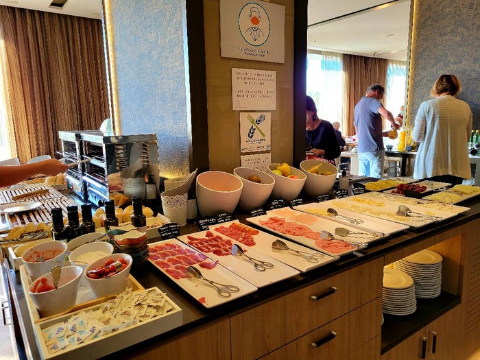 AC Hotel Malaga Palacio Breakfast Meat Cheeses
