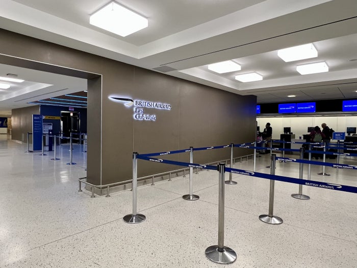 British Airways Boeing 777 300 Club Suite JFK First and Club World check in