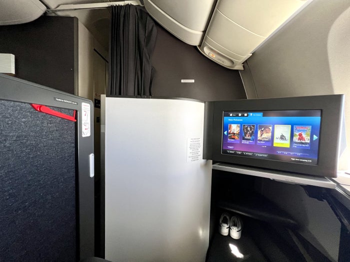 British Airways Boeing 777 300 Club Suite enclosed suite