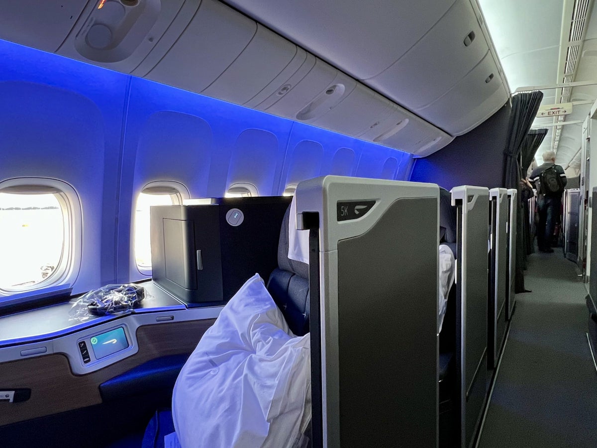 British Airways Boeing 777 300 Club Suite seat 5K