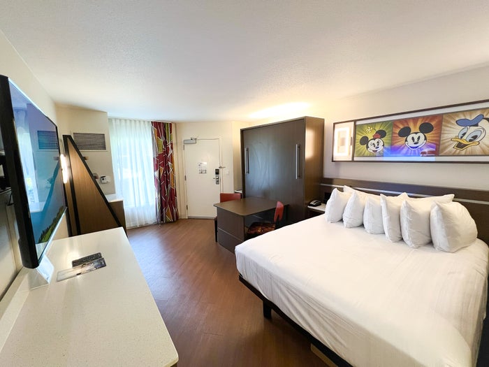 Disneys All Star Movie Resort Preferred Room bed