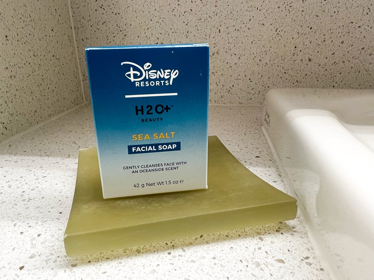Disneys All Star Movie Resort Preferred room facial soap