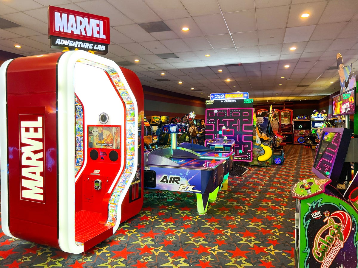 Disneys All Star Movie Resort Reel Fun video game arcade