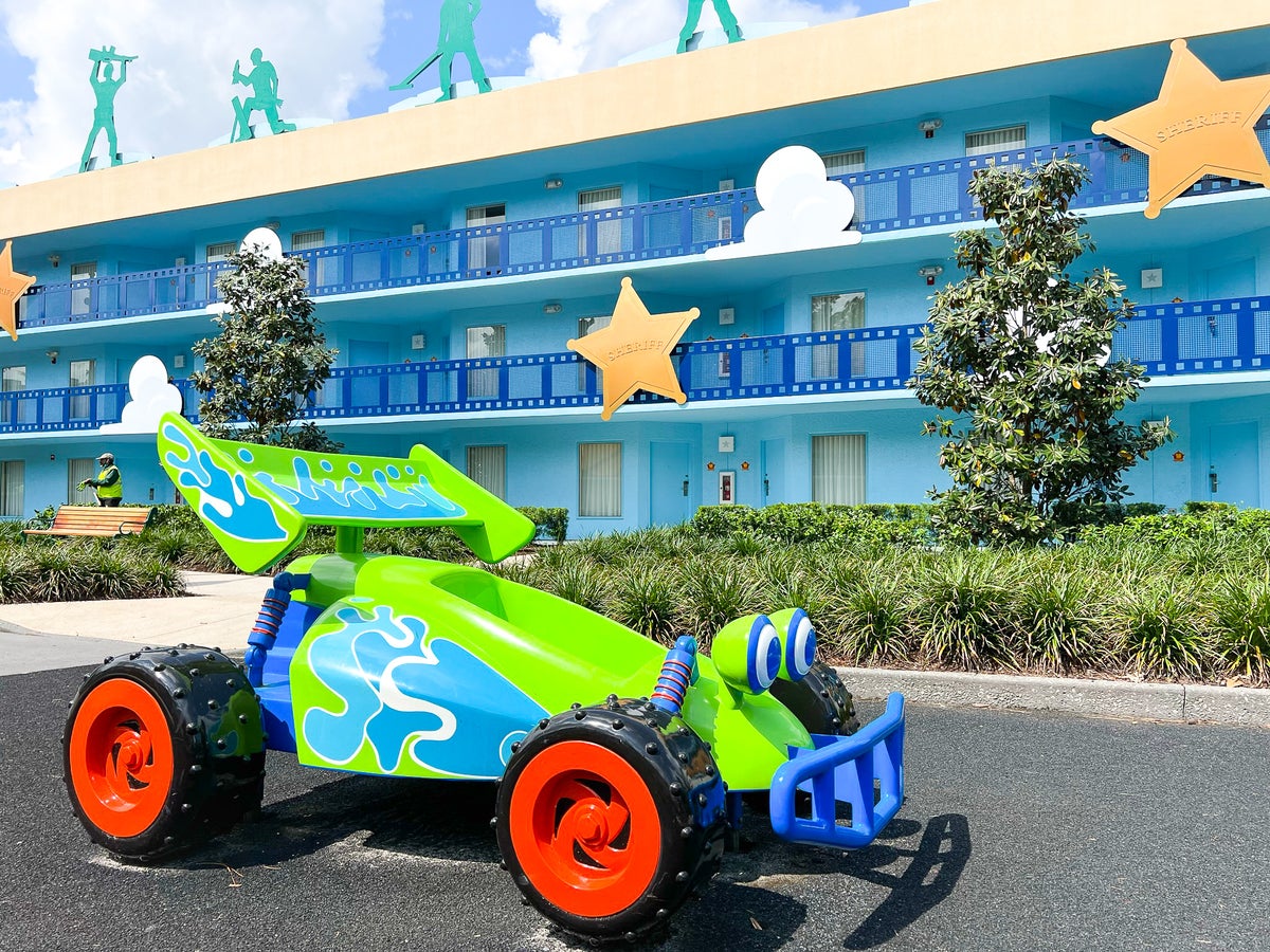 Disneys All Star Movie Resort Toy Story Car