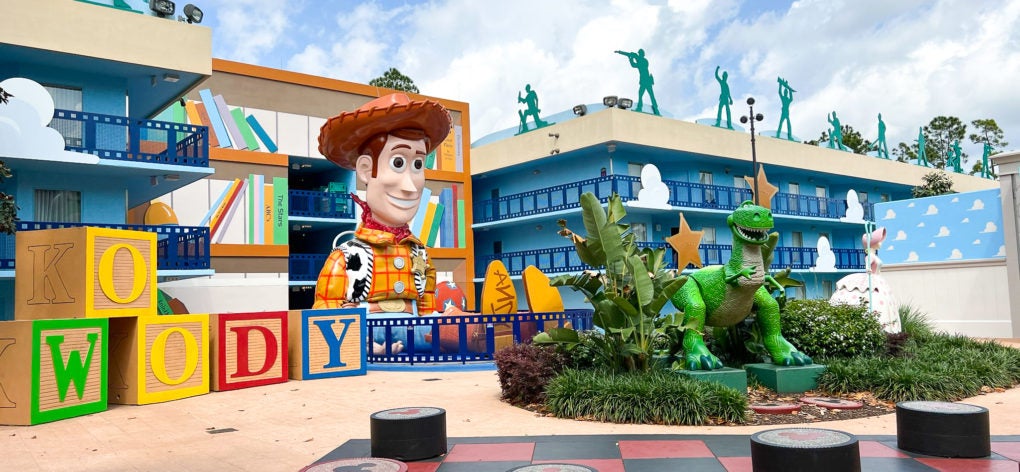 Disneys All Star Movie Resort Toy Story Woody rooms