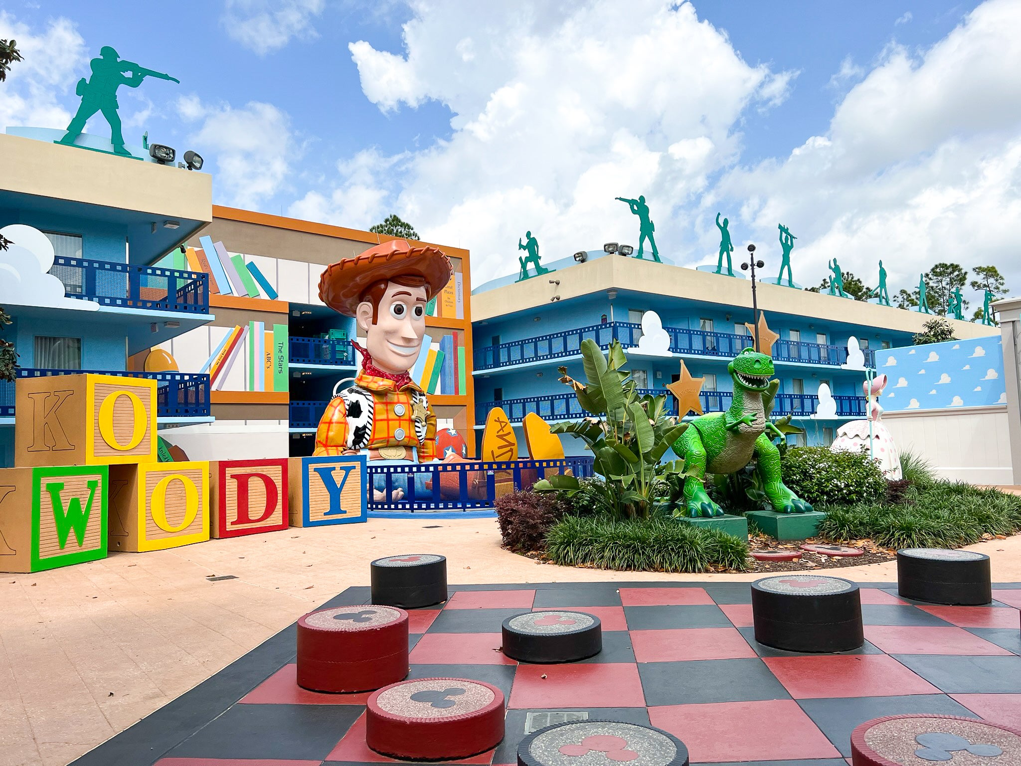 Disneys All Star Movie Resort Toy Story Woody rooms