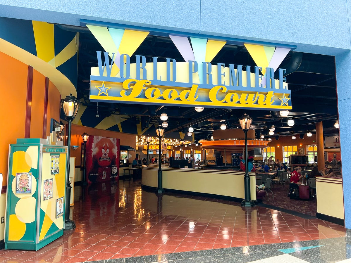 Disneys All Star Movie Resort food court