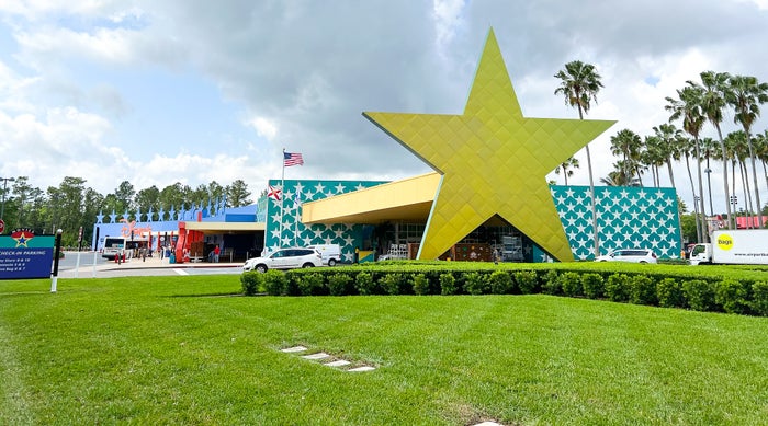 Disneys All Star Movie Resort front star
