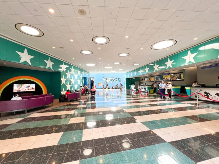 Disneys All Star Movie Resort lobby