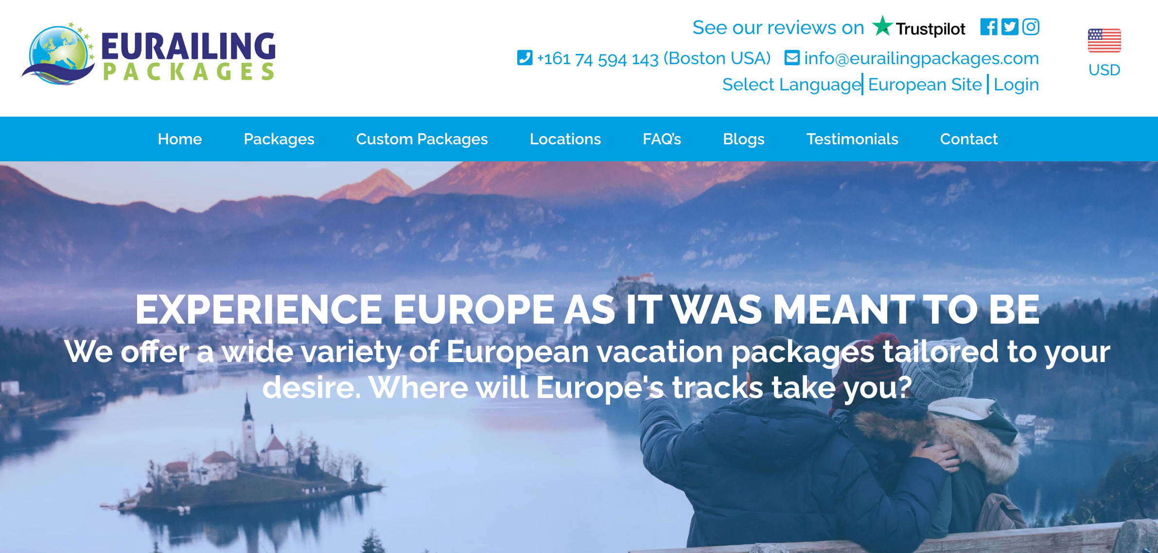 european travel websites