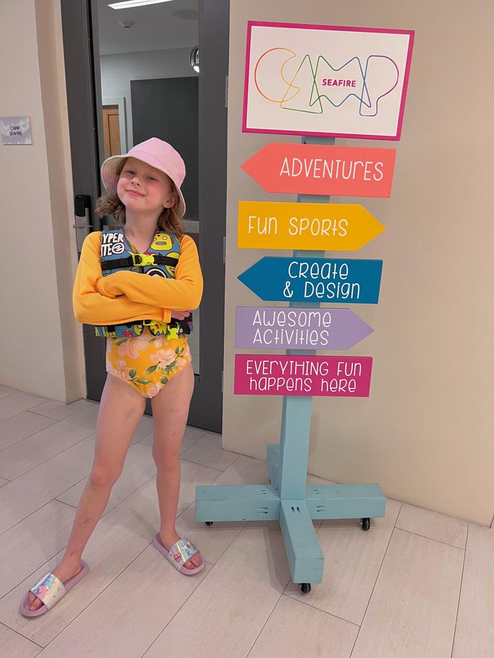 Ellie at Camp Seafire