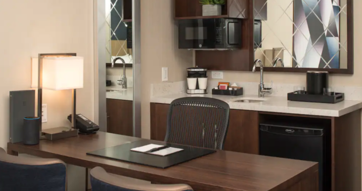 Embassy Suites wetbar