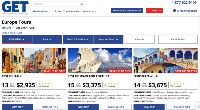Grand European Travel