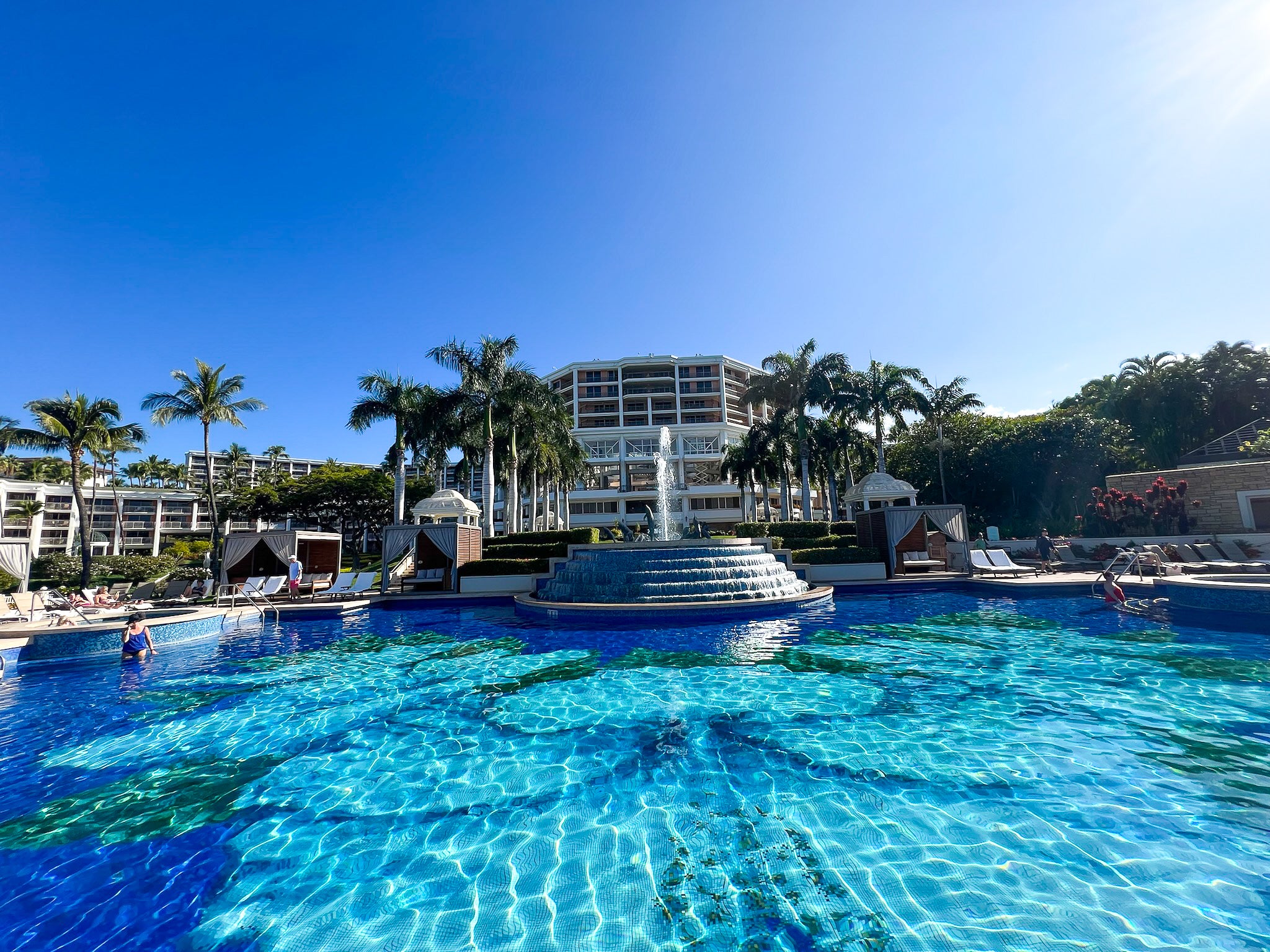 Grand Wailea Maui Waldorf Astoria Resort Adult Pool Section