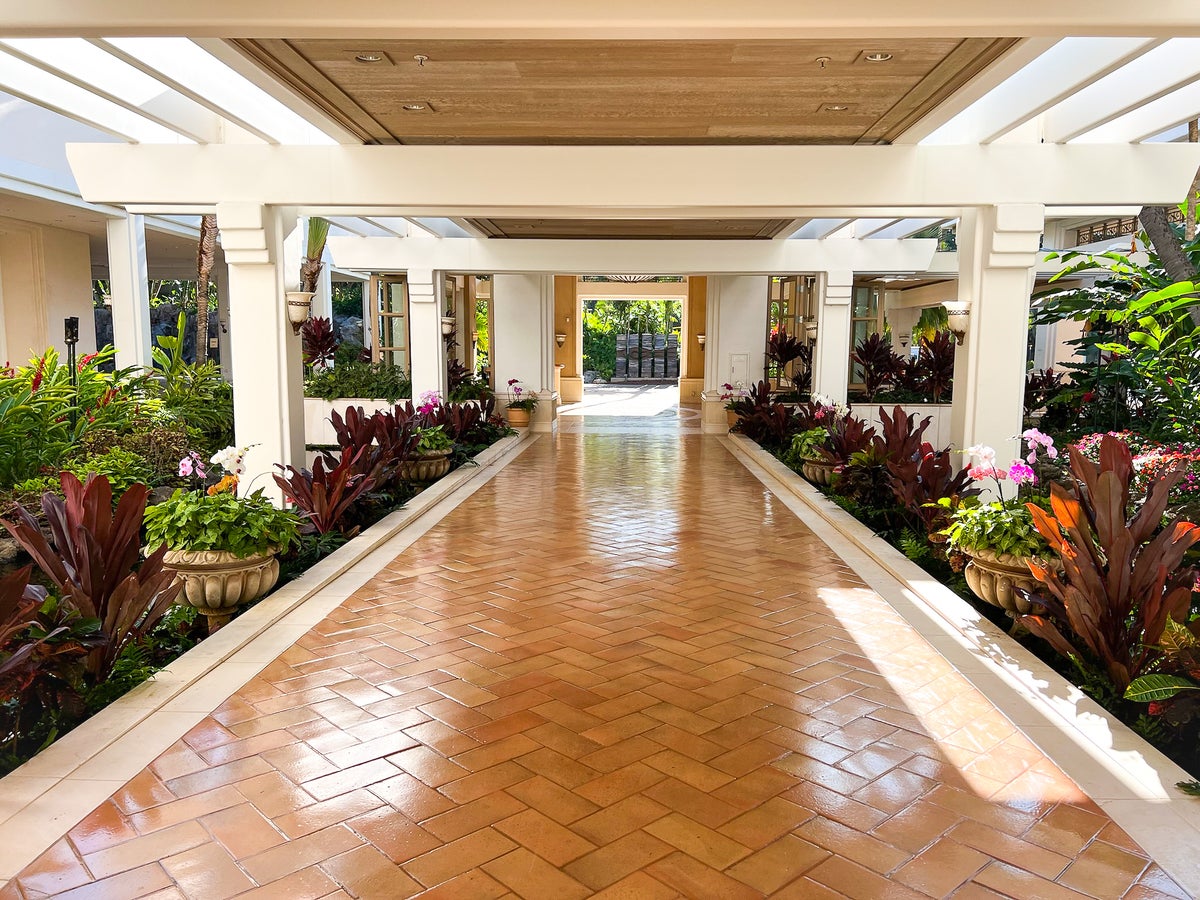 Grand Wailea Maui Waldorf Astoria Resort Entrance