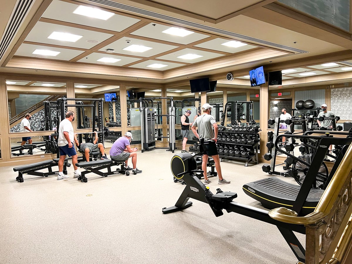 Grand Wailea Maui Waldorf Astoria Resort Fitness Center Free Weights