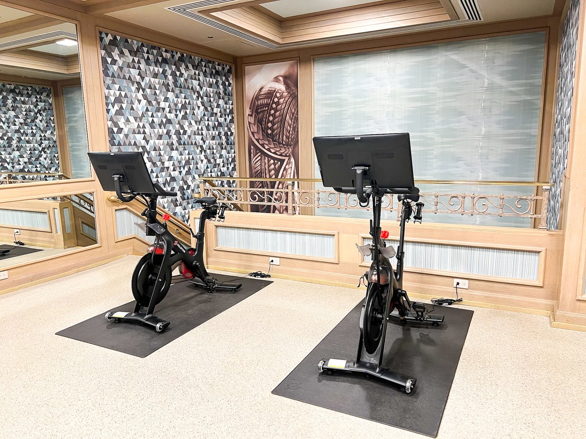 Grand Wailea Maui Waldorf Astoria Resort Fitness Center Peloton Bikes