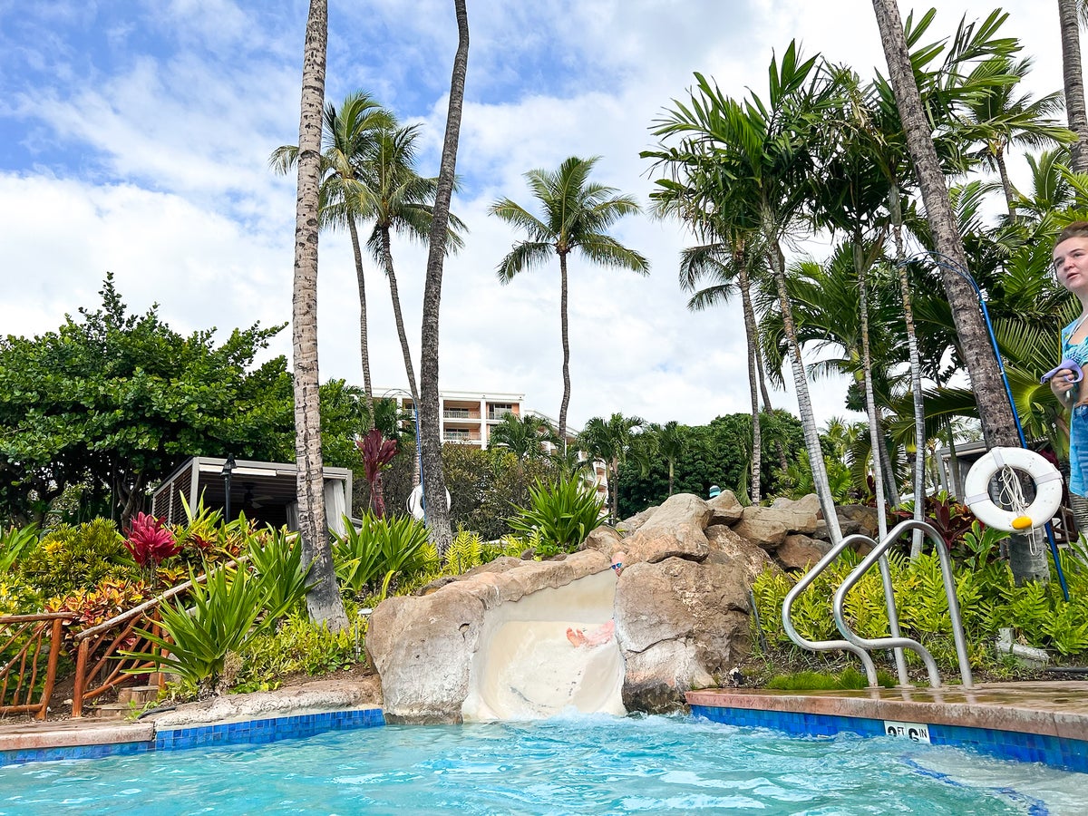Grand Wailea Maui Waldorf Astoria Resort Waterslide and Pool
