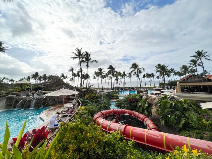Grand Wailea Maui Waldorf Astoria Resort Waterslide