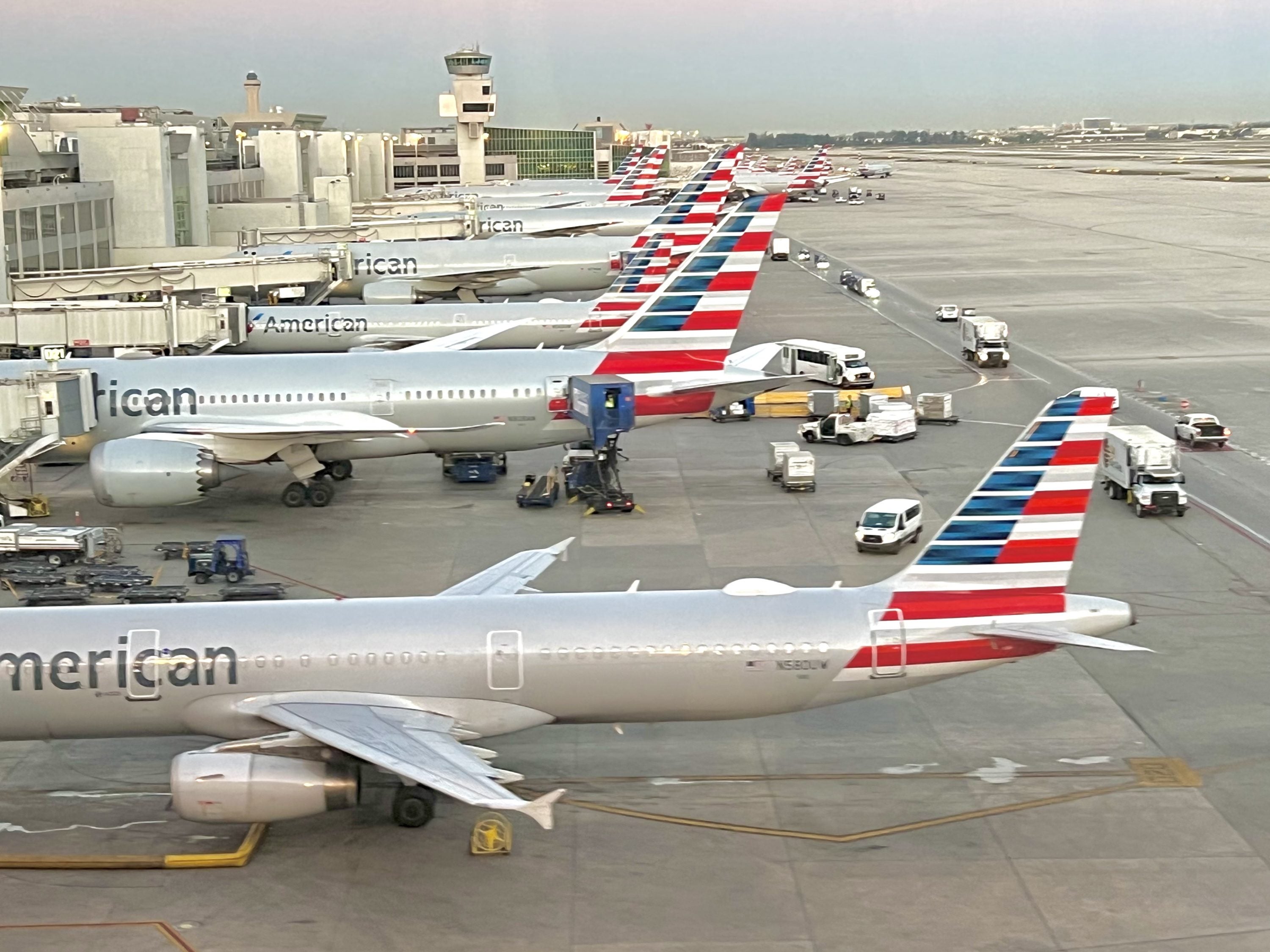 American Airlines Aircraft at Miami (MIA)