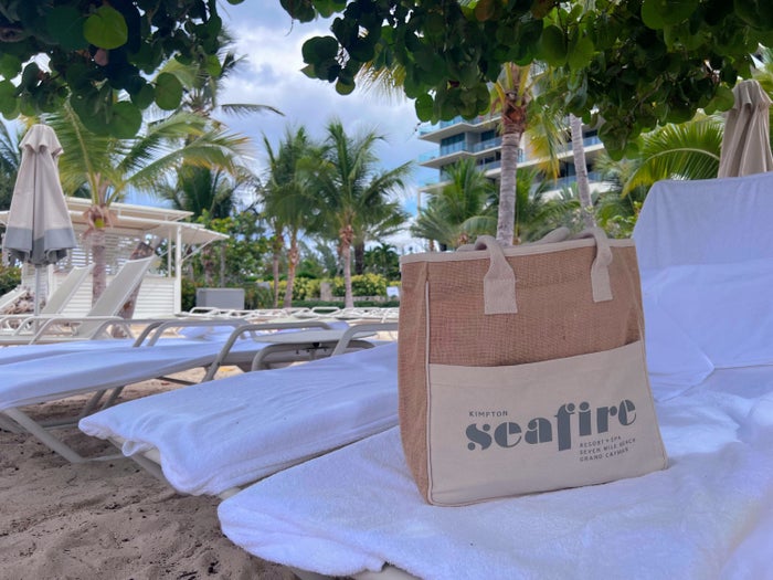 Kimpton Seafire beach bag