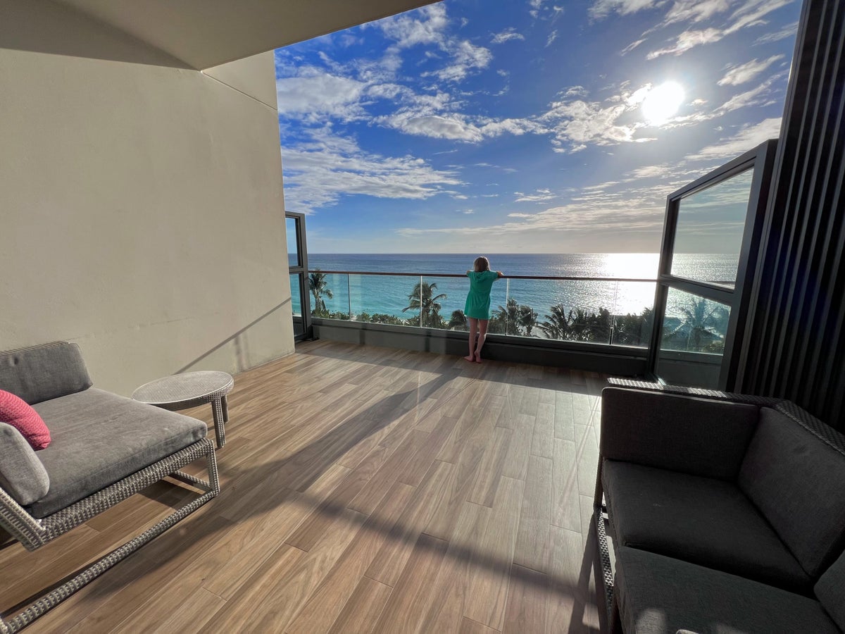 Kimpton Seafire premium oceanfront balcony