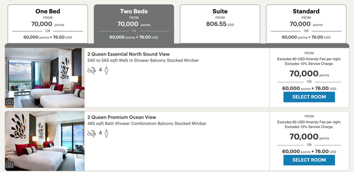 Kimpton Seafire with IHG points