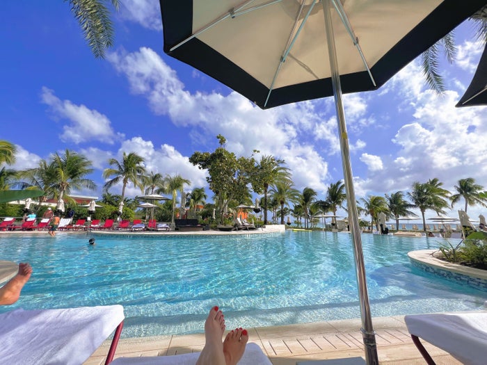 Pool view at Kimpton Seafire Resort