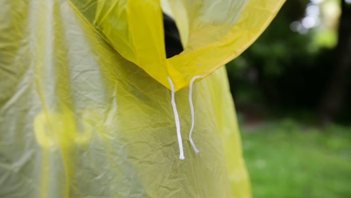 Rain poncho design