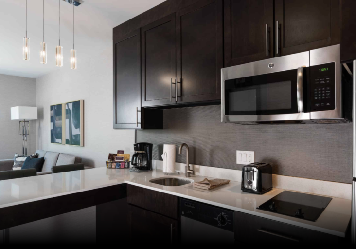 Residence Inn by Marriott Boston Concord kitchen