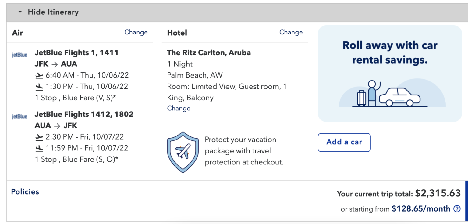 The Ultimate Guide To Booking and Maximizing JetBlue Vacations