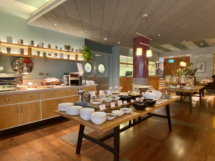 The Dixon London Autograph Collection Provisioners restaurant breakfast buffet