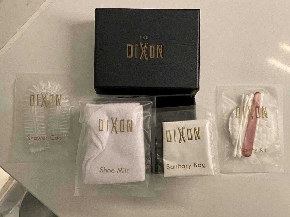 The Dixon London Autograph Collection bathroom amenity kit
