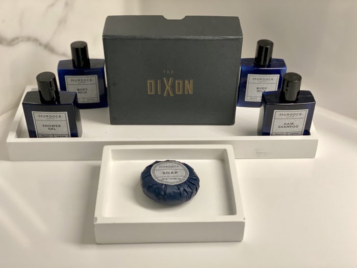 The Dixon London Autograph Collection bathroom bathing amenities