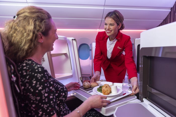 Virgin Reintroduces Predeparture Ordering, Unveils New Menu