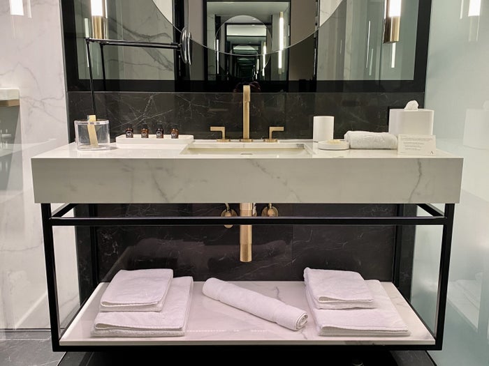 Academias Hotel bathroom sink