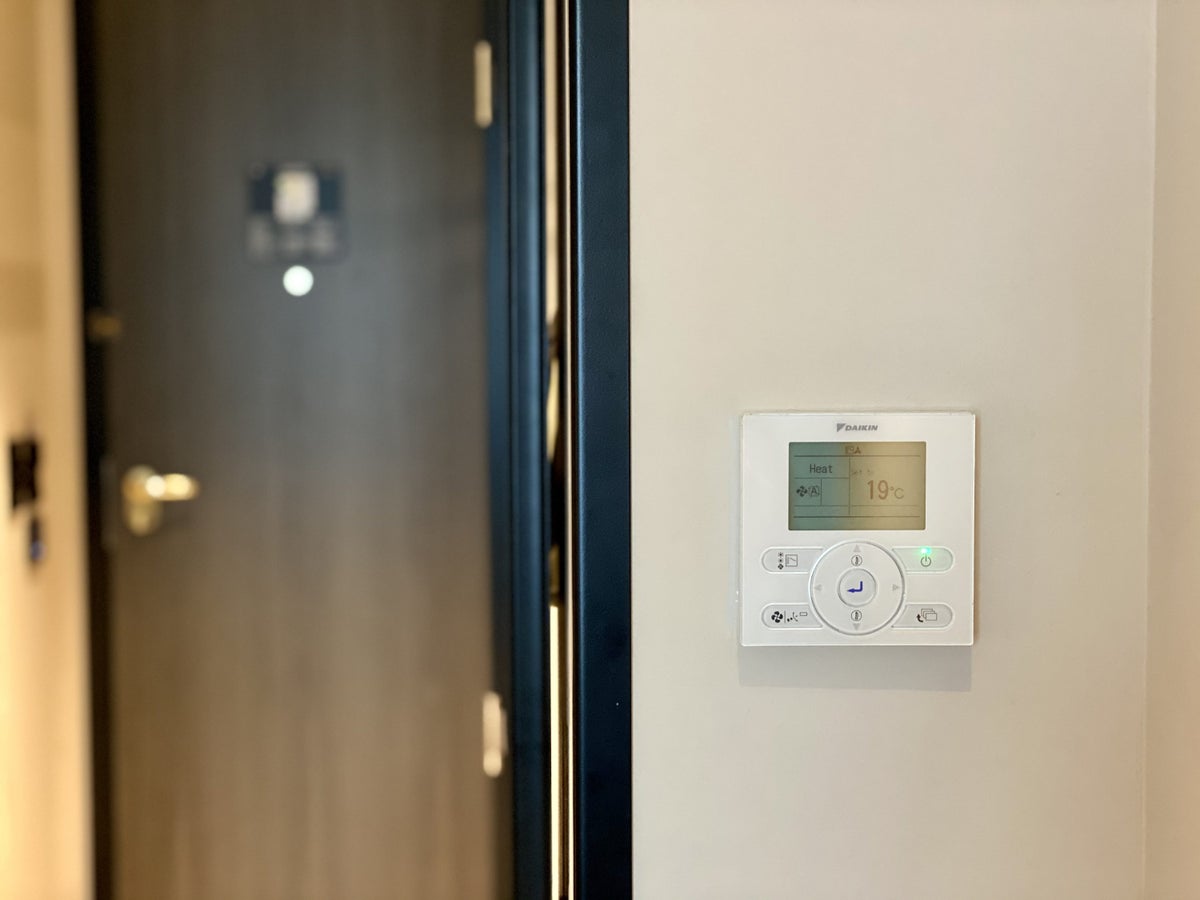 Academias Hotel bedroom temperature control