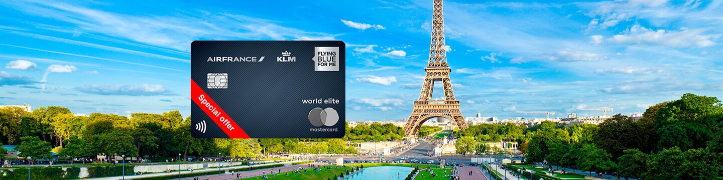 Air France KLM World Elite Mastercard Eiffel Tower