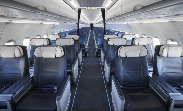 Air Transat Club Class on the Airbus A321neoLR
