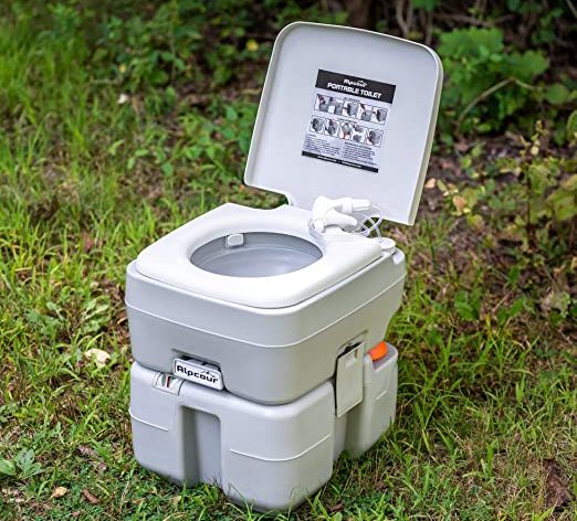 Portable Folding Car Toilet for Adults,Porta Potty Toilet for Camping,Hiking Trip,Outdoor Travel Waterproof Commode,Travel Potty,Folding Stool,Emergency Toilet/Potty for Outdoor Patent Pending 