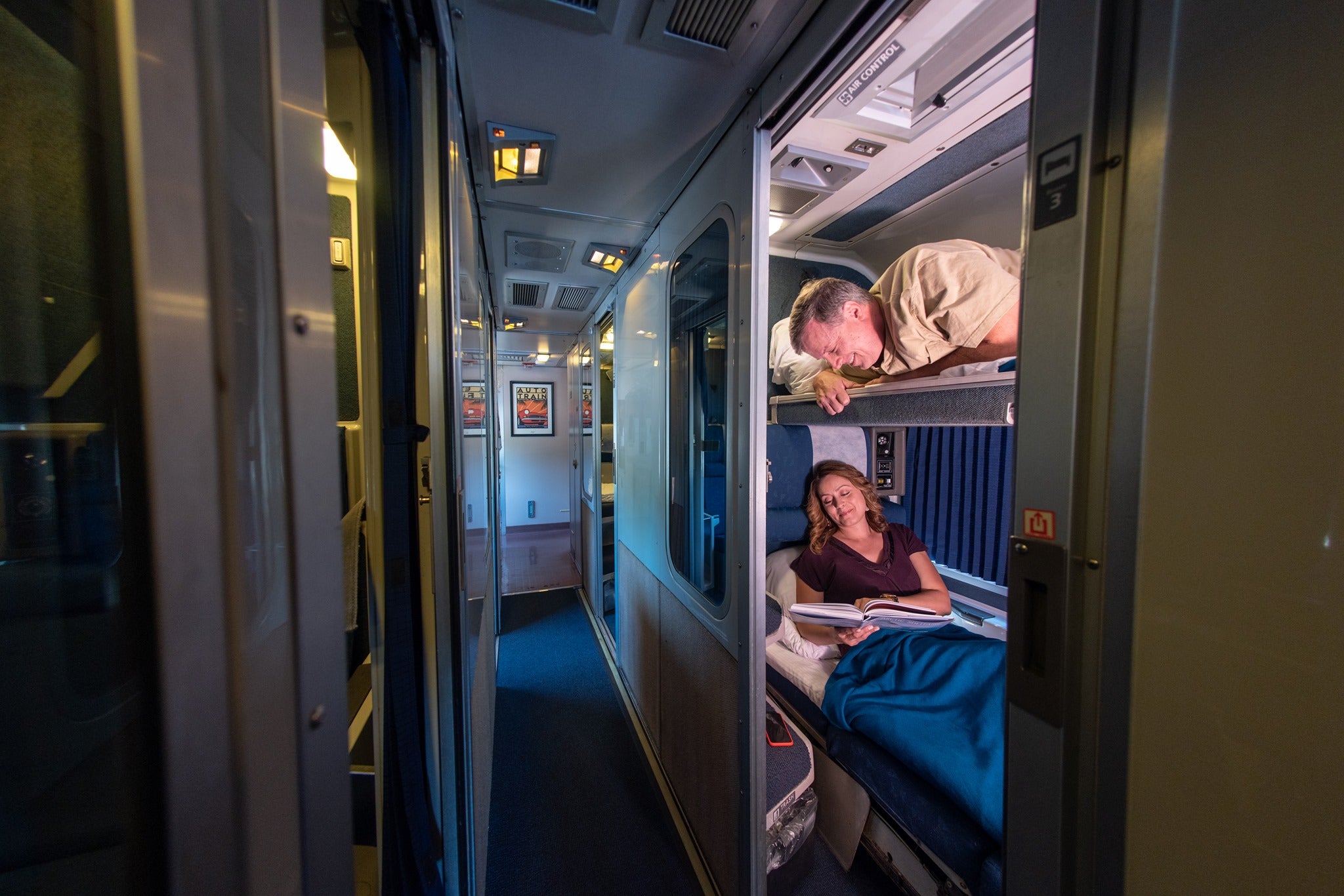 Amtrak bunks Auto Train