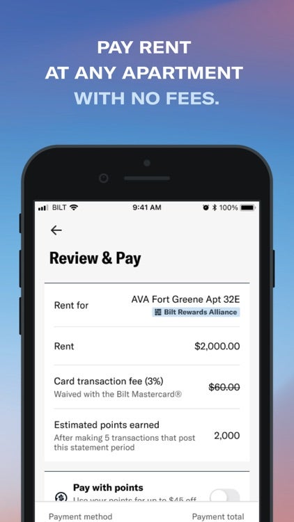 Bilt app Review and Pay