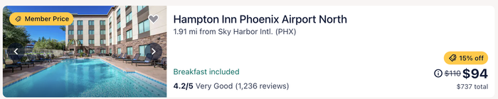 Expedia member pricing on hotels