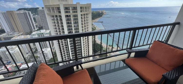 Hyatt Regency Waikiki Penthouse Suite Balcony View
