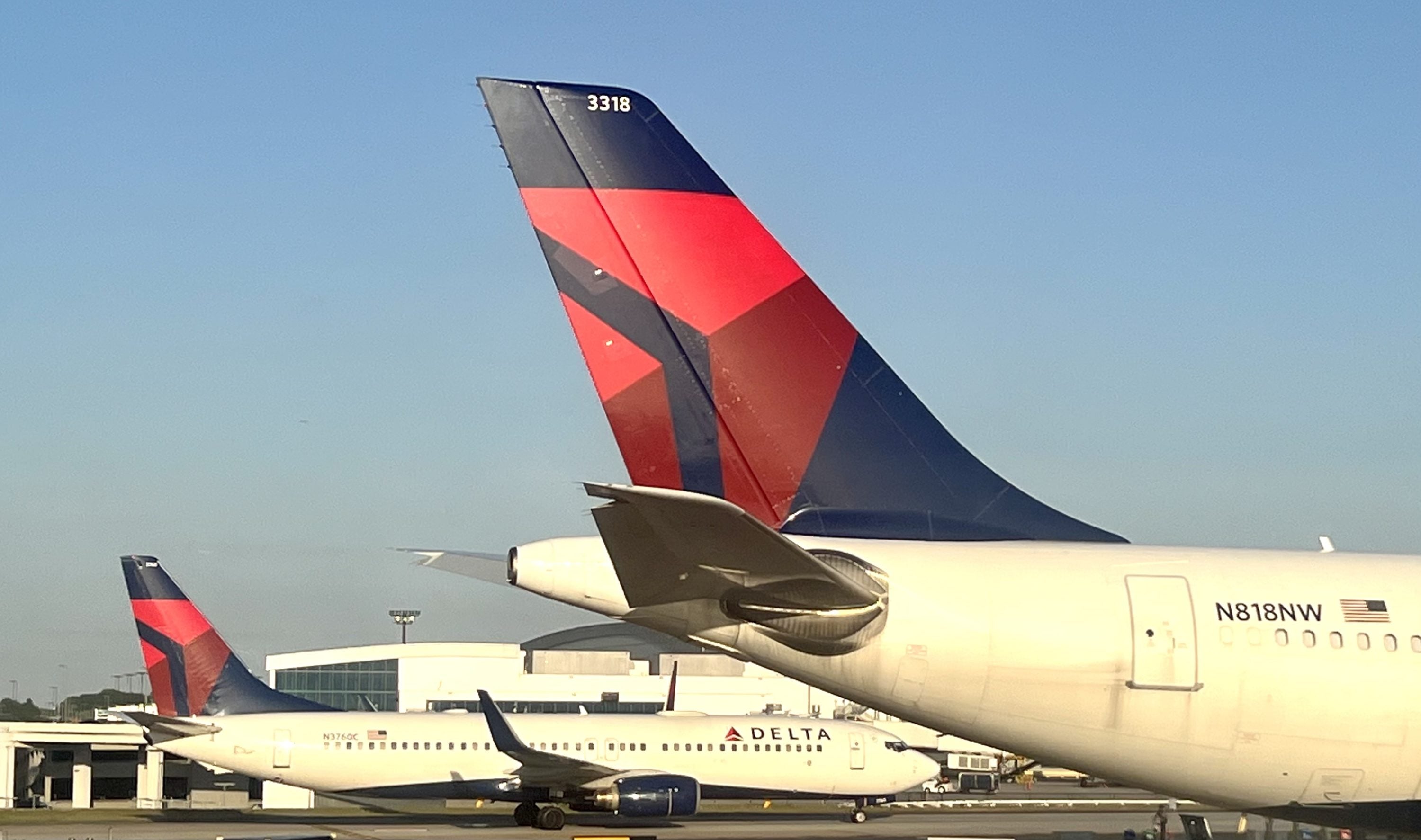 Delta Air Lines aircraft at Atlanta