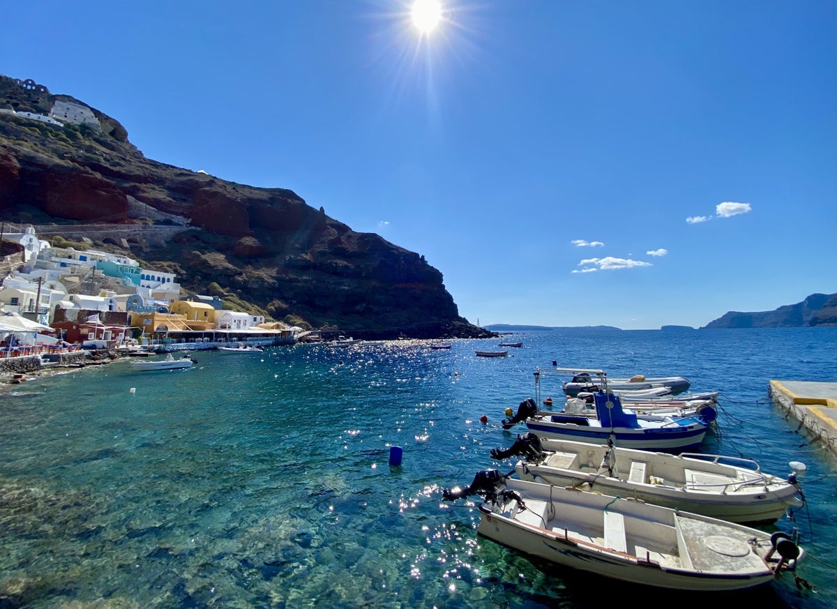 Ammoúdi Bay, Santorini, Greece