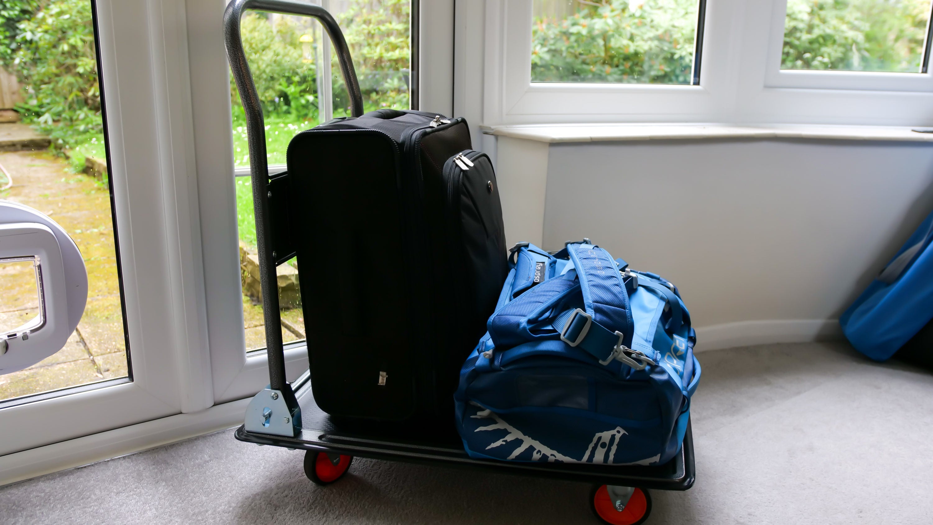 Smallest folding luggage online cart