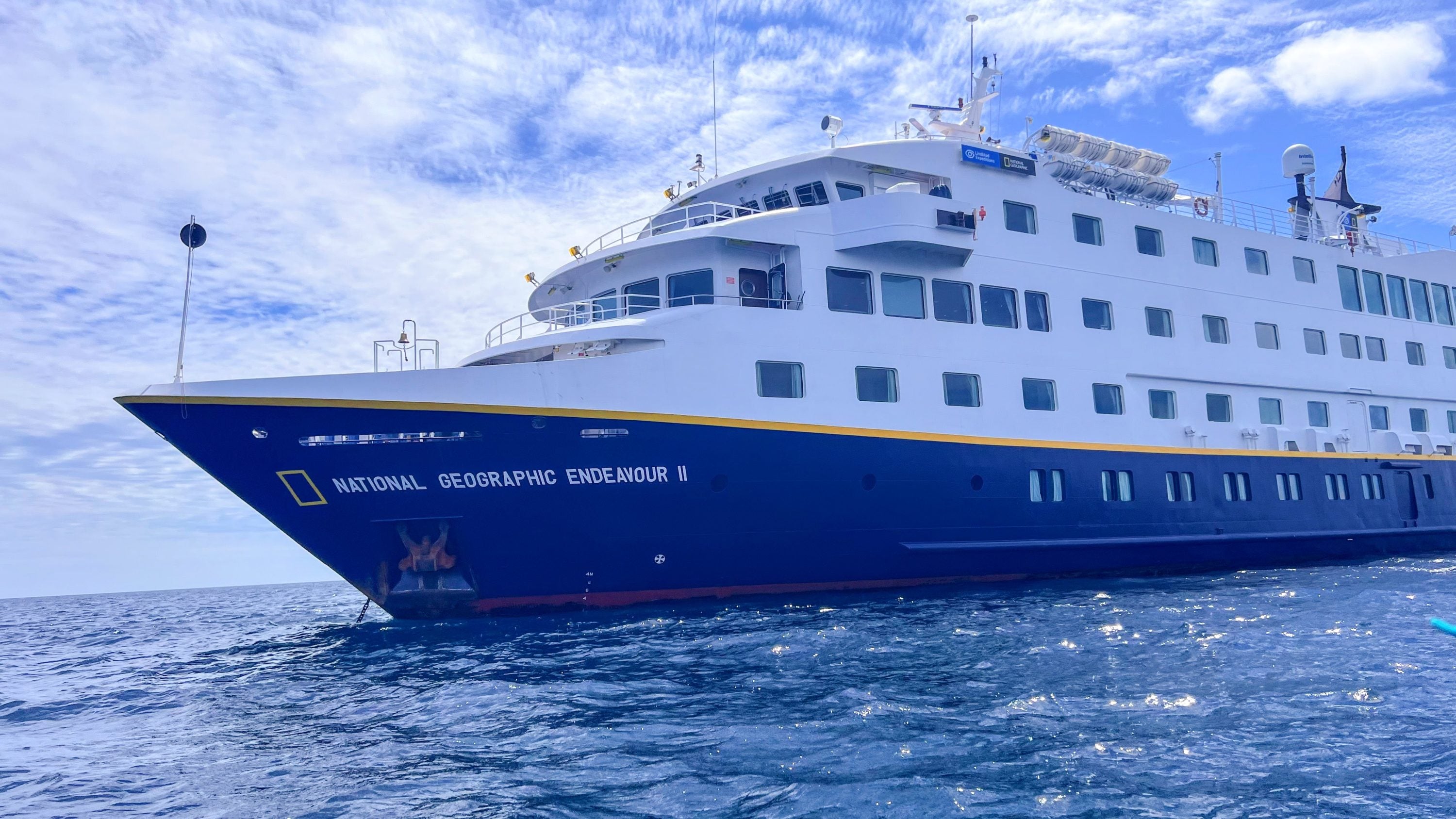 National Geographic Endeavour II in the Galapagos Islands 1