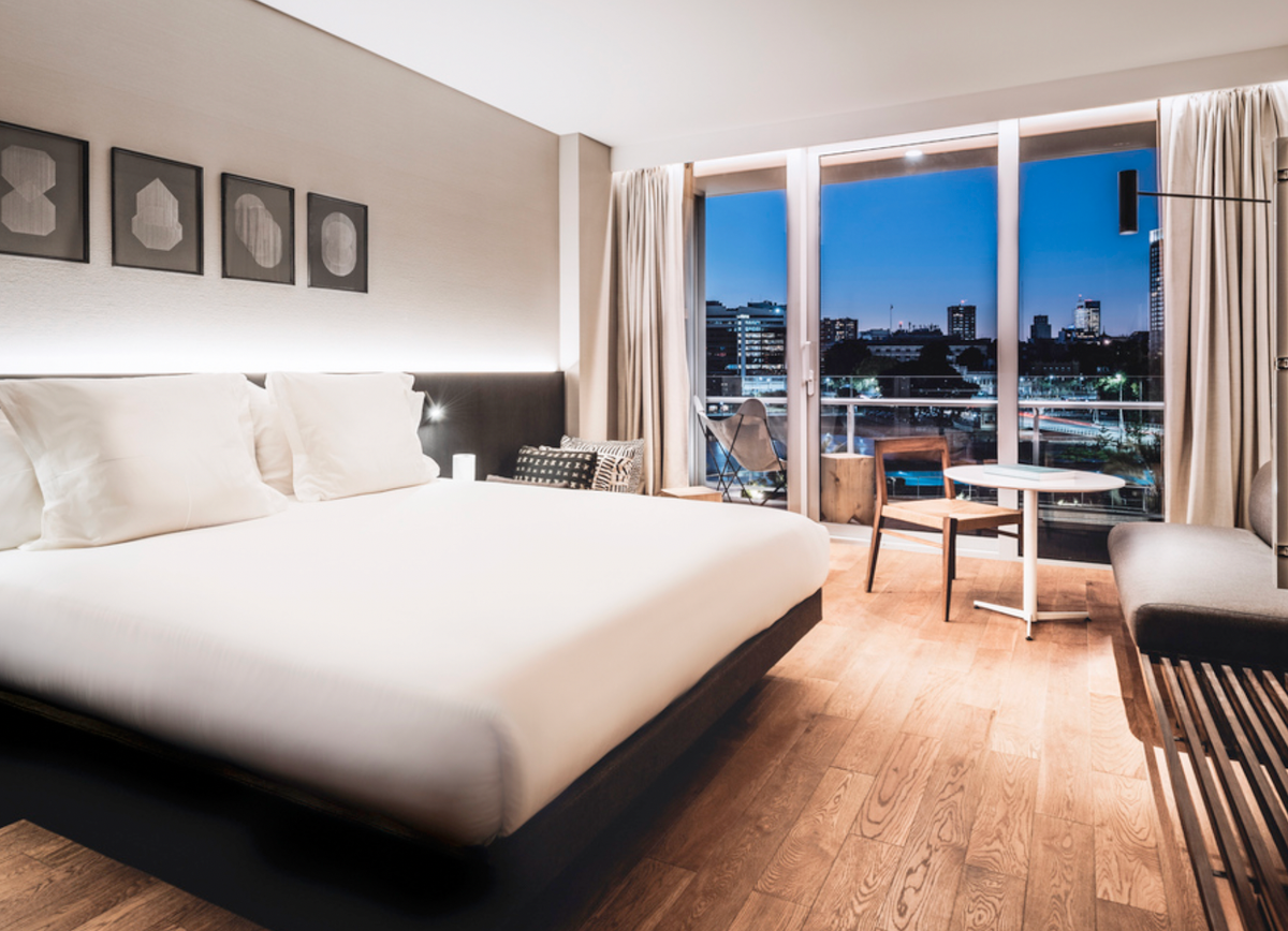 Superior Dock View Room at the SLS Puerto Madero in Buenos Aires