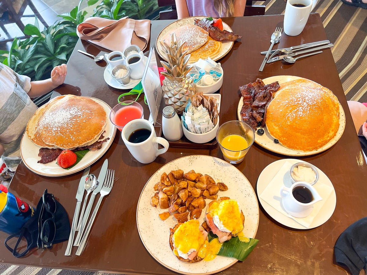 Sheraton Waikiki big breakfast Sheraton Waikiki big breakfast